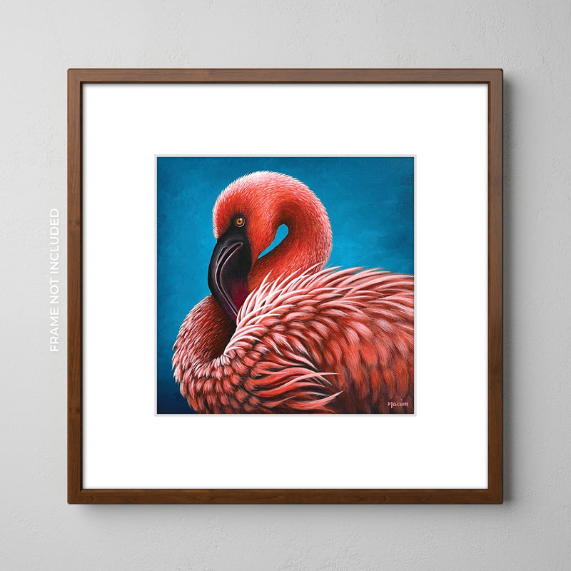 Art Print - Pink Flamingo