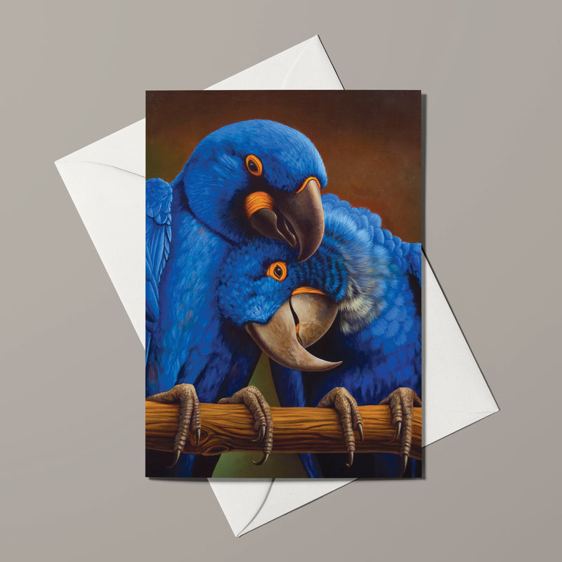 Greeting Card - Pure Bliss (closeup)