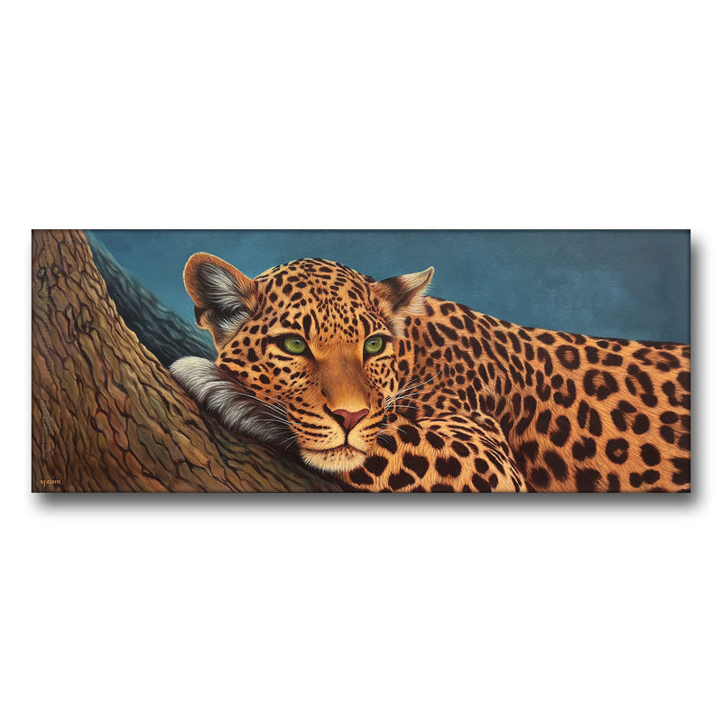 Watchful Eyes, original acrylic painting for sale by artist Nacim Ruintan-Tehrani.