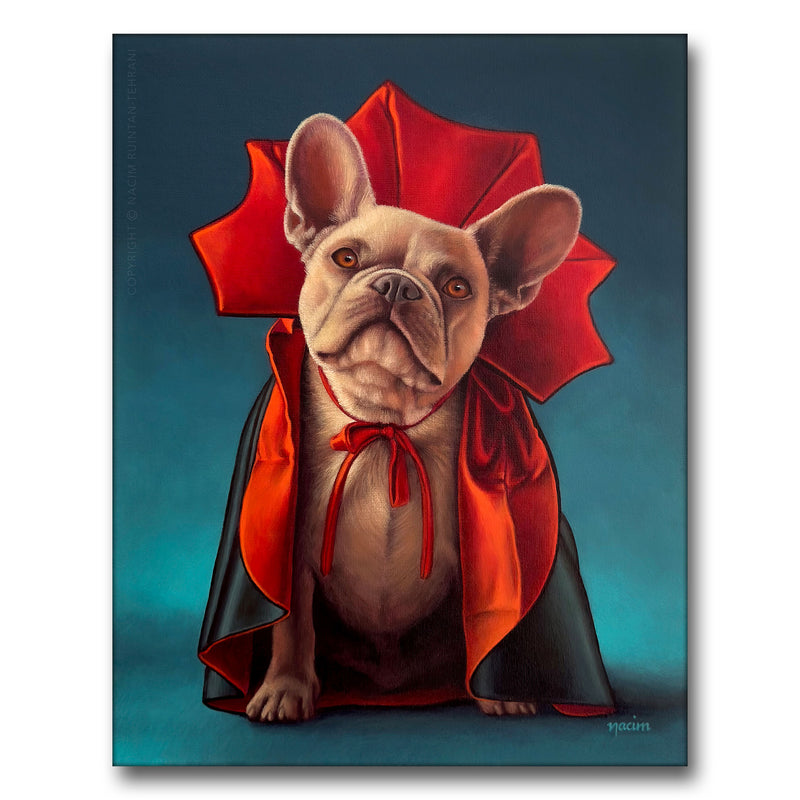 Immortal Beloved, original acrylic painting for sale by artist Nacim Ruintan-Tehrani.