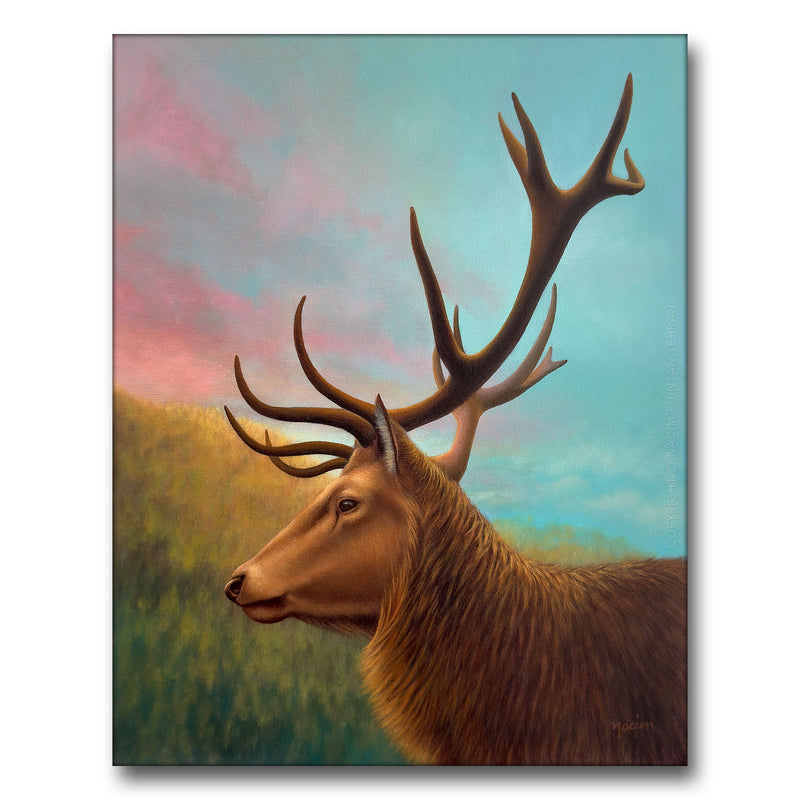 Of Earth and Elsewhere, original acrylic painting for sale by artist Nacim Ruintan-Tehrani.