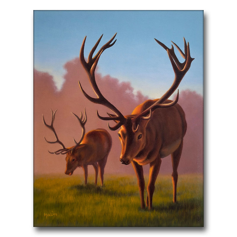By Some Grace, original acrylic painting for sale by artist Nacim Ruintan-Tehrani.